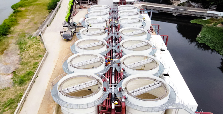 廣西梧州鄉(xiāng)鎮(zhèn)污水處理工程